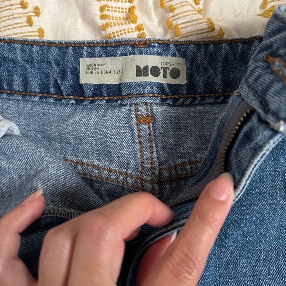 Topshop Moto Classic Blue Jeans